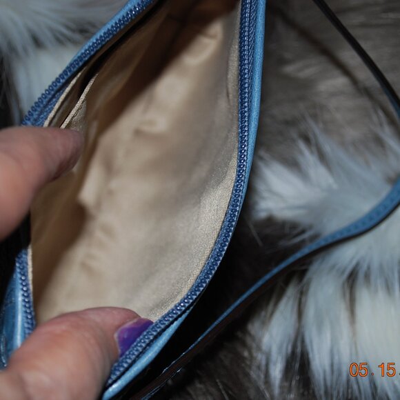 Coach New Baby Blue Wristlet/clutch - Picture 5 of 7